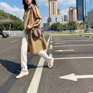 NWT  Zara trench coat with trims Maillard style